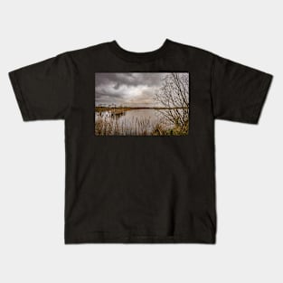 A view across Rockland Broad, Norfolk Kids T-Shirt